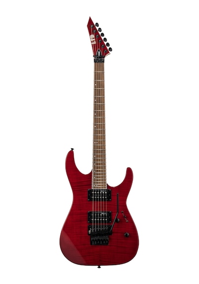 Esp Ltd M-200Fm See Thru Red Elektro Gitar