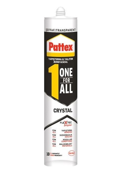 Pattex One For All Crystal Montaj Yapıştırıcı Şeffaf 290 G