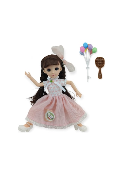 Anbibi Premium Bebek Hareketli Aksesuarlı - Wx197-1-pembe