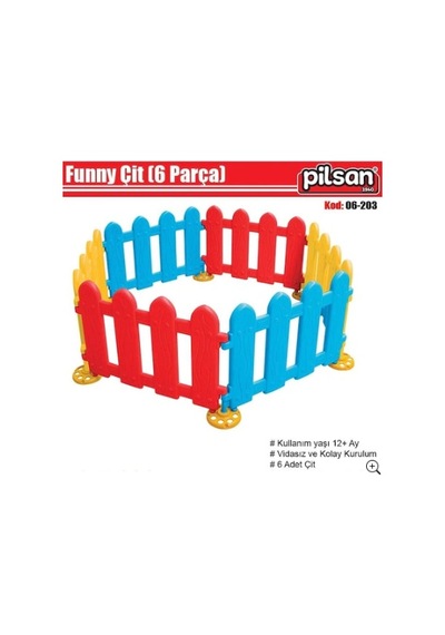 Pilsan Funny Çit 06-203 - Oyun Alanı Çiti