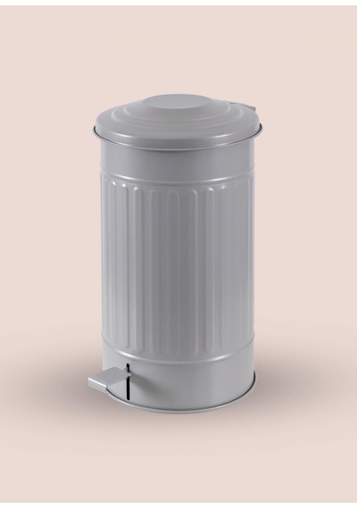 The Mia Çöp Kovası Mutfak 24 Lt Açık Gri Krn0034