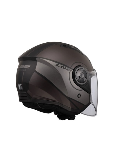 Ls2 Aırflow 2 Cover Mat Siyah-gri Kask Siyah-Gri