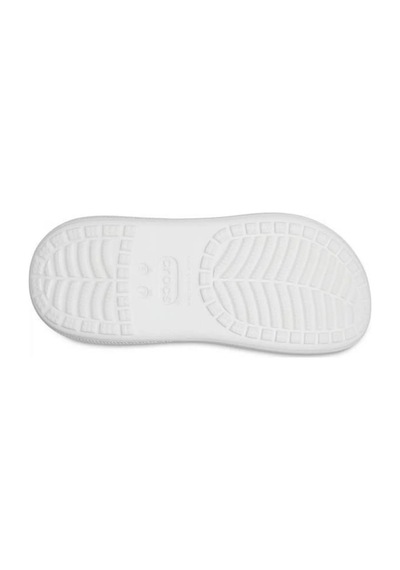 Crocs 207521 Crush 100 Whıte Platform Taban Kadın Terlik Beyaz