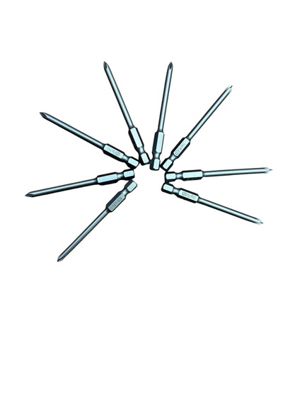 Leo Ph0 75mm ¼ S2 Kalite Mıknatıslı Bits Yıldız Uç 20 Adet