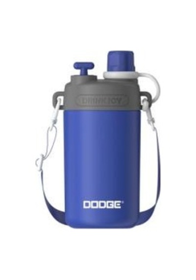 Dodge Db-23694 580ml Askılı Pipetli Mavi Çelik Matara Diğer
