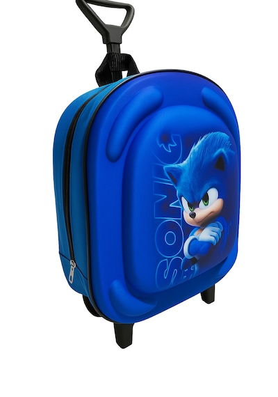 Newfull Çekçekli Sonic Erkek Anaokul Sırt Çantası-mavi