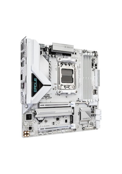 Gigabyte B850m Eagle Wıfı6e Ice Am5 Ddr5 8200mhz Oc Matx Gaming Aaaa11gıg0049