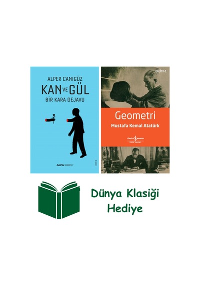 Kan Ve Gül + Geometri + Dünya Klasiği Hediye