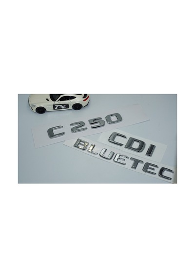 Benz C250 Cdi Bluetec Bagaj Krom Abs 3m 3d Yazı Logo