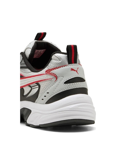 Puma Milenio Tech Siyah Kadın Sneaker Gri - Kırmızı