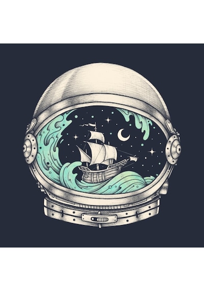 Spaceship - Uzay Gemisi Kupa Bardak Çok Renkli