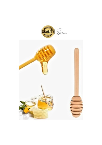 Özel Üretim Bambu Kaşık Ahşap Bal Daldız Seti Petek Tahta Baharat Bal Arısı Karıştırma Reçel Pekmez Çok Renkli