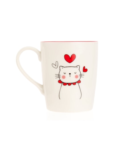 Kitchen Lovely Cat Desenli Kupa - Renkli - 290 Ml