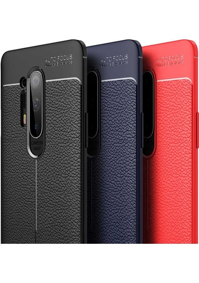 One Plus 8 Pro Kilif Zore Niss Silikon Kapak-Siyah 525304444