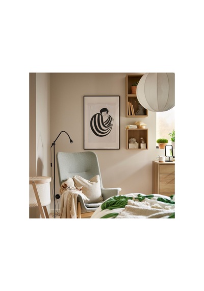 Ikea Lomviken Siyah Çerçeve 61x91 Cm Siyah
