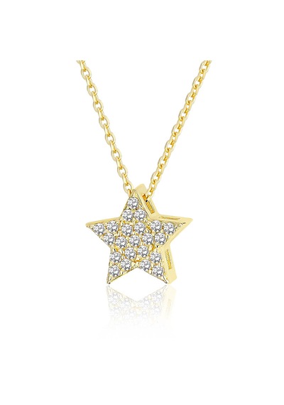 Lilarote Stars Altın Kolye