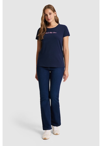 U.s. Polo Assn. Kadın Lacivert Tişört Basic 50323450-vr033 U.s. Polo Assn. Kadın Lacivert Tişört Basic 50323450-vr033