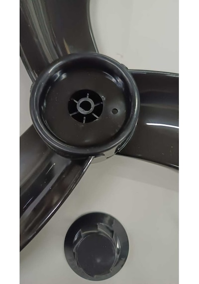 Sf-6710 Vantilatör Pervanesi Motor Mili D Model Şekil Plastik Somun Dahil
