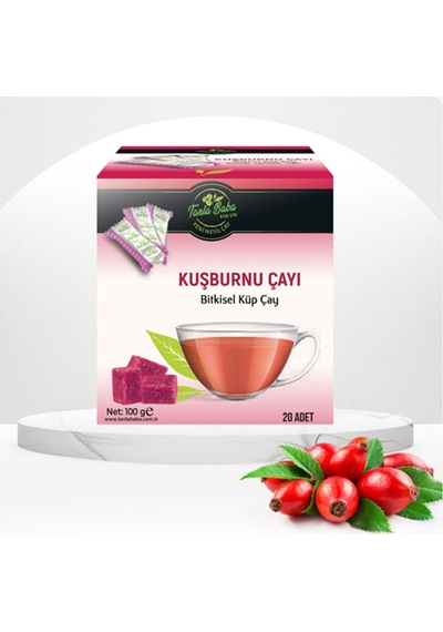Sargılı Kuşburnu Çayı 100 Gr (20 adet) Doğal Bitkisel Glutensiz L