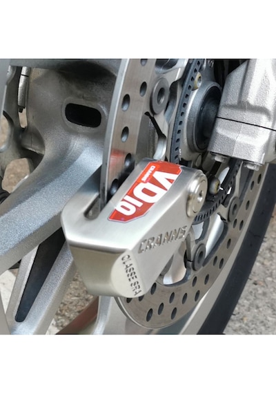 Cranns Vd10 Alarmlı Motosiklet Disk Kilidi Bluetooth Özellikli