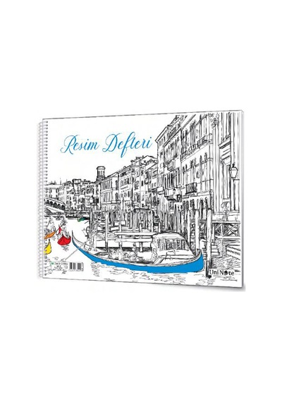 Çınar Resim Defteri Spiralli Karton Kapak 15 Yp 33x48 33001