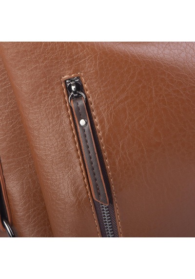 Nas Bag Çok Gözlü Kadın Omuz Ve Çapraz Çanta 33x25 Cm Taba Kahve Victoria taba Taba