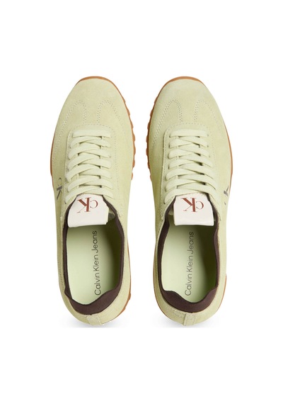 Calvin Klein Low Profıle Runner Mg Sue Yeşil Kadın Sneaker 000000000102245970 Yeşil