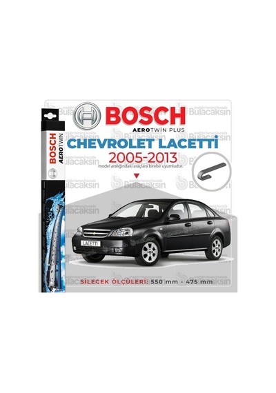 Chevrolet Lacetti Muz Silecek Takımı 2005-2013 Bosch Aerotwin N11.5357