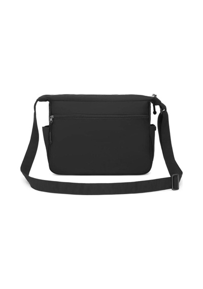 Smart Bags Ekstra Hafif Kumaş Kadın Postacı Çantası-2022-3146 Siyah