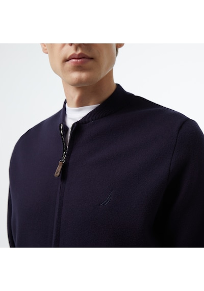 Nautica Erkek Lacivert Regular Fit Hırka Düz S37129t Lacivert