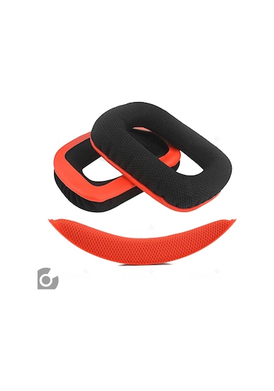Logitech G930 G430 F450 G432 G332 G231 G230 Uyumlu Kulaklık Sünger Yastığı Pedi Ve Kafa Bandı