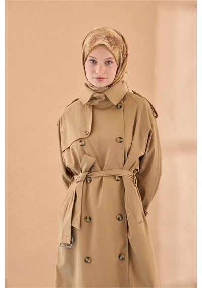 Silk Home Soft Eşarp 73095-03 Hardal, Kahverengi, Butter Yellow