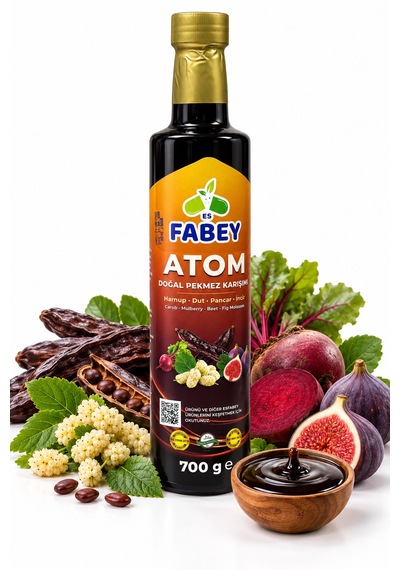 Atom Harnup-dut-incir-pancar Doğal Pekmez Karışımı 700 G