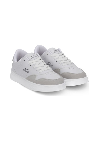 Slazenger Cupra I Kadın Beyaz / Gri Günlük Spor Ayakkabısı Beyaz / Gri