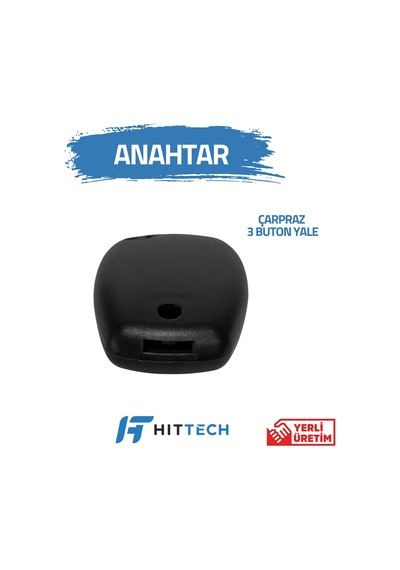 Renault - Master 3 Uyumlu 3 Buton Yale Anahtar Kabı