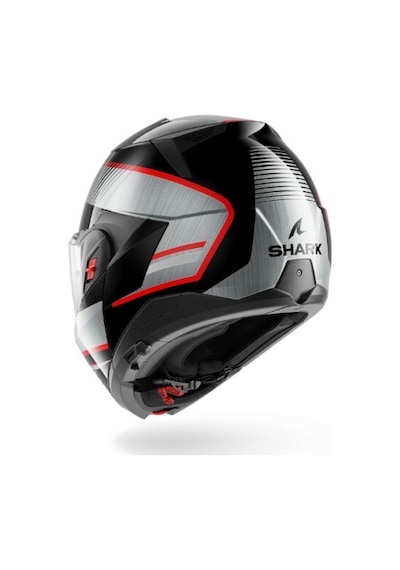 Oxo Sıkter Çene Açılır Kask Kus Siyah