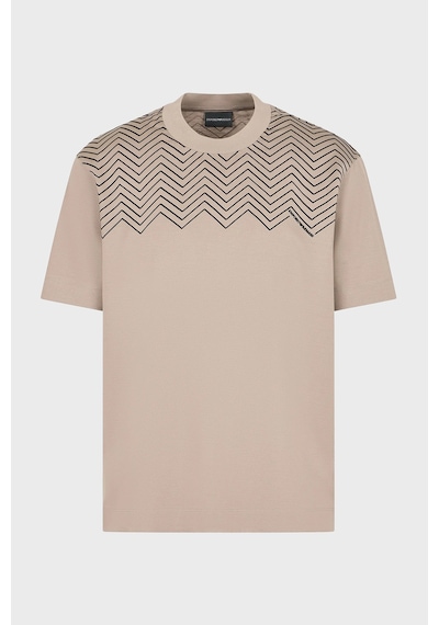 Emporio Armani Erkek T Shirt 6d1t91 1josz 0144 Bej Bej