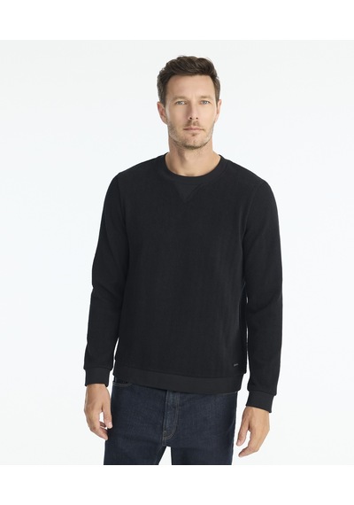 Yargıcı Regular Bisiklet Yaka Uzun Kol Sweatshirt 25kesw9006x 001 Siyah
