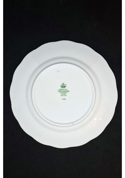 Royal Standart Fine Bone China Antika Porselen Pasta Tabağı 16 Cm Kahverengi