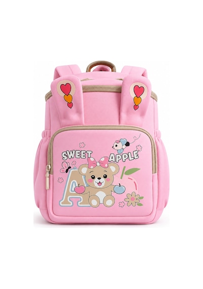 Ls-5170 Kız Çocuk Ana Okul Çantası Okul Çantası Pembe Vizon