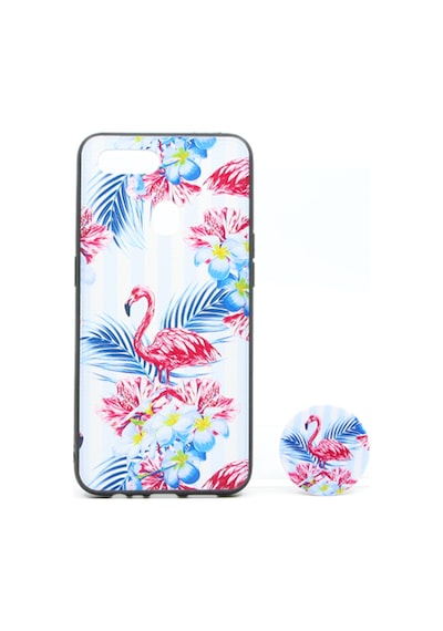 Nettech Oppo A5s Uyumlu Desenli Popsocket Seri Arka Koruma Kılıf