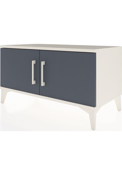 Hyperion Şifonyer Tek Raflı 2 Kapaklı 88x44x48 Aytaşı-antrasit Aytaşı Hyperion Şifonyer Tek Raflı 2 Kapaklı 88x44x48 Aytaşı-antrasit Aytaşı