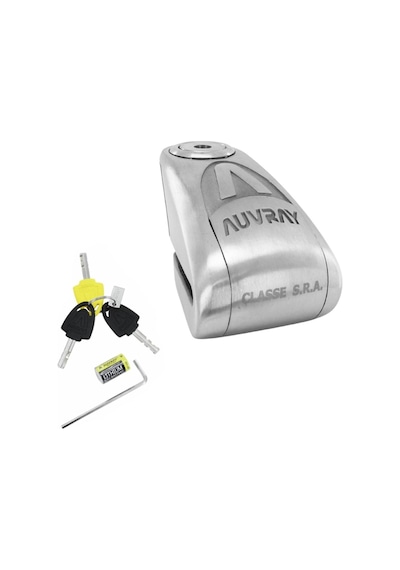 Auvray B-lock 10 Çelik Alarmlı Disk Kilidi 10 Mm 120db