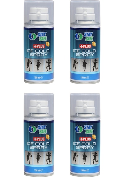 Stay Safe Soğutucu Sprey 4 x 150 ML