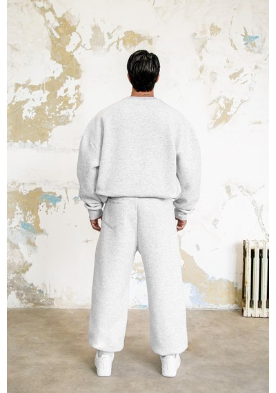 Gri Melanj Cozy Basic Oversize Sweat Gri Melanj