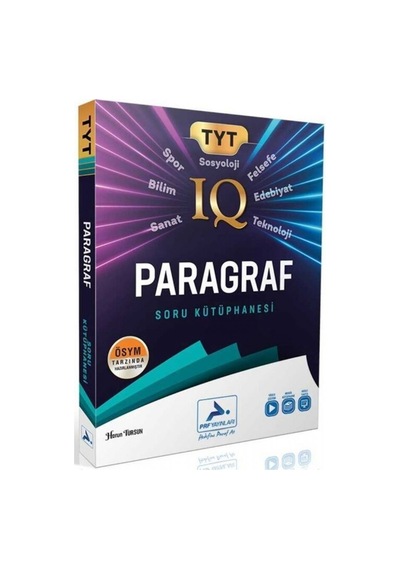Prf Paraf Yayınları Tyt Iq Paragraf Soru Kütüphanesi