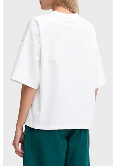 Calvin Klein Bayan T Shirt Lv047d204g Yaa Beyaz Beyaz