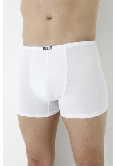 Arma Yıldız Erkek Bambu Boxer Beyaz İnce Bel Lastikli 5'li Paket-beyaz