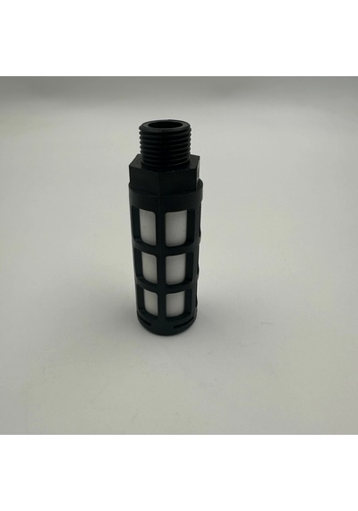 1" Sinter Plastik Uzun Susturucu