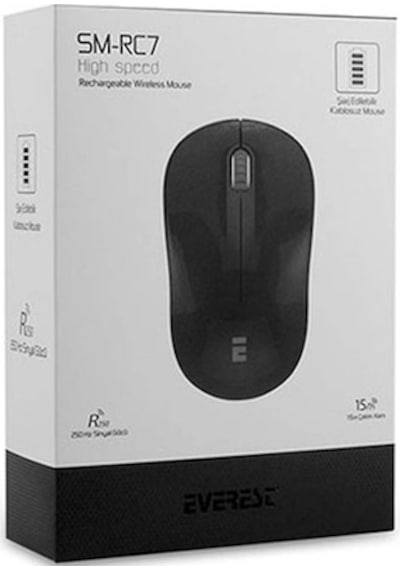 Everest SM-RC7 Şarj Edilebilir Kablosuz Mouse